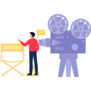 پیش‌نمایش فایل director-is-instructing-actor-10676863 از پک فیلم‌سازی