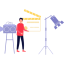 پیش‌نمایش فایل producer-is-recording-movie-10676852 از پک فیلم‌سازی