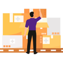 پیش‌نمایش فایل boy-is-doing-settings-of-medical-package-parcel-10698661 از پک جعبه