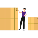 پیش‌نمایش فایل boy-is-pointing-at-the-carton-boxes-10698647 از پک جعبه