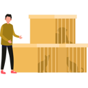 پیش‌نمایش فایل boy-showing-cardboard-animal-cages-10698591 از پک جعبه