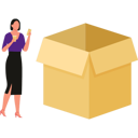 پیش‌نمایش فایل girl-is-using-mobile-10698582 از پک جعبه