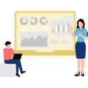 پیش‌نمایش فایل boy-and-girl-are-talking-about-marketing-graphs-10698688 از پک داده‌های کلان و خدمات بزرگ