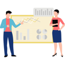 پیش‌نمایش فایل boy-and-girl-talking-about-business-graph-10698690 از پک داده‌های کلان و خدمات بزرگ