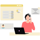 پیش‌نمایش فایل girl-giving-online-customer-support-10698724 از پک داده‌های کلان و خدمات بزرگ