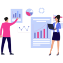 پیش‌نمایش فایل boy-and-girl-are-discussing-about-business-10698050 از پک مقیاس‌پذیری کسب و کار