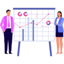 پیش‌نمایش فایل boy-and-girl-giving-presentation-for-chart-graph-10698052 از پک مقیاس‌پذیری کسب و کار