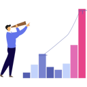 پیش‌نمایش فایل boy-looking-at-success-graph-through-spyglass-10698070 از پک مقیاس‌پذیری کسب و کار