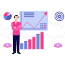 پیش‌نمایش فایل boy-showing-target-chart-graph-about-business-10698037 از پک مقیاس‌پذیری کسب و کار