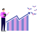 پیش‌نمایش فایل the-boy-is-talking-about-profit-making-10698024 از پک مقیاس‌پذیری کسب و کار