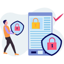 پیش‌نمایش فایل boy-demonstrates-access-to-online-security-10698895 از پک امنیت حساب کاربری