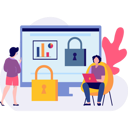 پیش‌نمایش فایل girl-and-the-boy-are-discussing-about-data-security-10698880 از پک امنیت حساب کاربری