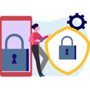 پیش‌نمایش فایل girl-is-pointing-to-user-account-protection-10698883 از پک امنیت حساب کاربری
