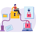 پیش‌نمایش فایل girl-is-sharing-data-on-laptop-10698854 از پک امنیت حساب کاربری