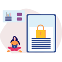 پیش‌نمایش فایل girl-is-using-laptop-for-account-protection-10698782 از پک امنیت حساب کاربری
