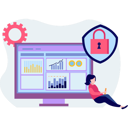پیش‌نمایش فایل girl-is-using-mobile-for-security-setting-10698884 از پک امنیت حساب کاربری