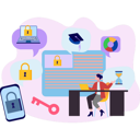 پیش‌نمایش فایل girl-is-working-on-data-policy-on-laptop-10698852 از پک امنیت حساب کاربری