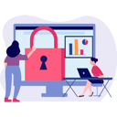 پیش‌نمایش فایل girls-are-talking-about-security-chart-graph-10698886 از پک امنیت حساب کاربری