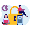 پیش‌نمایش فایل girls-are-working-on-laptop-10698885 از پک امنیت حساب کاربری