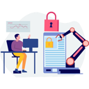 پیش‌نمایش فایل guy-is-talking-about-online-account-settings-10698877 از پک امنیت حساب کاربری