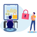 پیش‌نمایش فایل guys-are-talking-about-business-account-security-10698800 از پک امنیت حساب کاربری