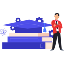 پیش‌نمایش فایل boy-is-standing-by-the-books-10632924 از پک مدرک و گواهی آنلاین