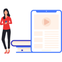 پیش‌نمایش فایل girl-is-using-mobile-phone-10632869 از پک مدرک و گواهی آنلاین
