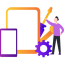 پیش‌نمایش فایل boy-is-pointing-at-the-settings-on-tablet-10633086 از پک تنظیمات