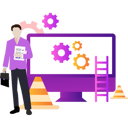 پیش‌نمایش فایل boy-is-standing-in-front-of-a-monitor-screen-10633043 از پک تنظیمات