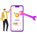 پیش‌نمایش فایل boy-is-updating-the-mobile-system-10633064 از پک تنظیمات