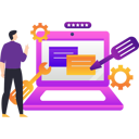 پیش‌نمایش فایل boy-pointing-to-star-rating-settings-on-laptop-10633078 از پک تنظیمات