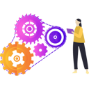 پیش‌نمایش فایل girl-is-looking-at-the-cogwheel-settings-10633151 از پک تنظیمات