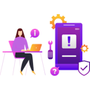 پیش‌نمایش فایل girl-is-working-on-the-laptop-10633082 از پک تنظیمات