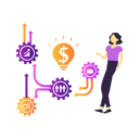پیش‌نمایش فایل girl-looking-at-financial-business-settings-10633106 از پک تنظیمات