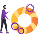 پیش‌نمایش فایل man-is-explaining-about-the-gear-settings-10633127 از پک تنظیمات
