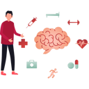 پیش‌نمایش فایل boy-is-telling-about-the-medical-science-for-brain-10698145 از پک مغز