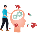 پیش‌نمایش فایل boy-is-telling-about-the-mind-settings-10698147 از پک مغز