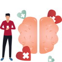 پیش‌نمایش فایل boy-is-using-mobile-for-brain-system-10698281 از پک مغز