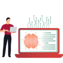 پیش‌نمایش فایل boy-working-on-laptop-on-artificial-brain-10698284 از پک مغز