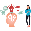 پیش‌نمایش فایل girl-is-getting-brain-ideas-from-mobile-10698286 از پک مغز
