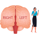 پیش‌نمایش فایل girl-is-looking-at-mobile-on-the-left-and-right-side-of-brain-10698289 از پک مغز