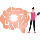 پیش‌نمایش فایل girl-is-pointing-at-the-artificial-brain-10698127 از پک مغز