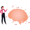 پیش‌نمایش فایل girl-is-talking-about-brain-memory-10698321 از پک مغز