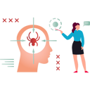 پیش‌نمایش فایل girl-is-talking-about-malware-virus-10698304 از پک مغز