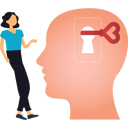 پیش‌نمایش فایل girl-is-telling-about-the-lock-and-key-brain-10698164 از پک مغز