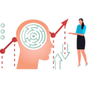 پیش‌نمایش فایل lady-is-showing-analytics-of-human-brain-10698305 از پک مغز