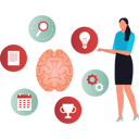 پیش‌نمایش فایل lady-is-showing-different-aspects-of-the-brain-10698141 از پک مغز