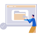 پیش‌نمایش فایل boy-is-announcing-the-complete-management-of-the-document-10596159 از پک مدیریت فایل