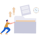 پیش‌نمایش فایل boy-is-exporting-folder-data-into-document-10596075 از پک مدیریت فایل