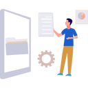 پیش‌نمایش فایل boy-is-managing-the-documents-10596074 از پک مدیریت فایل